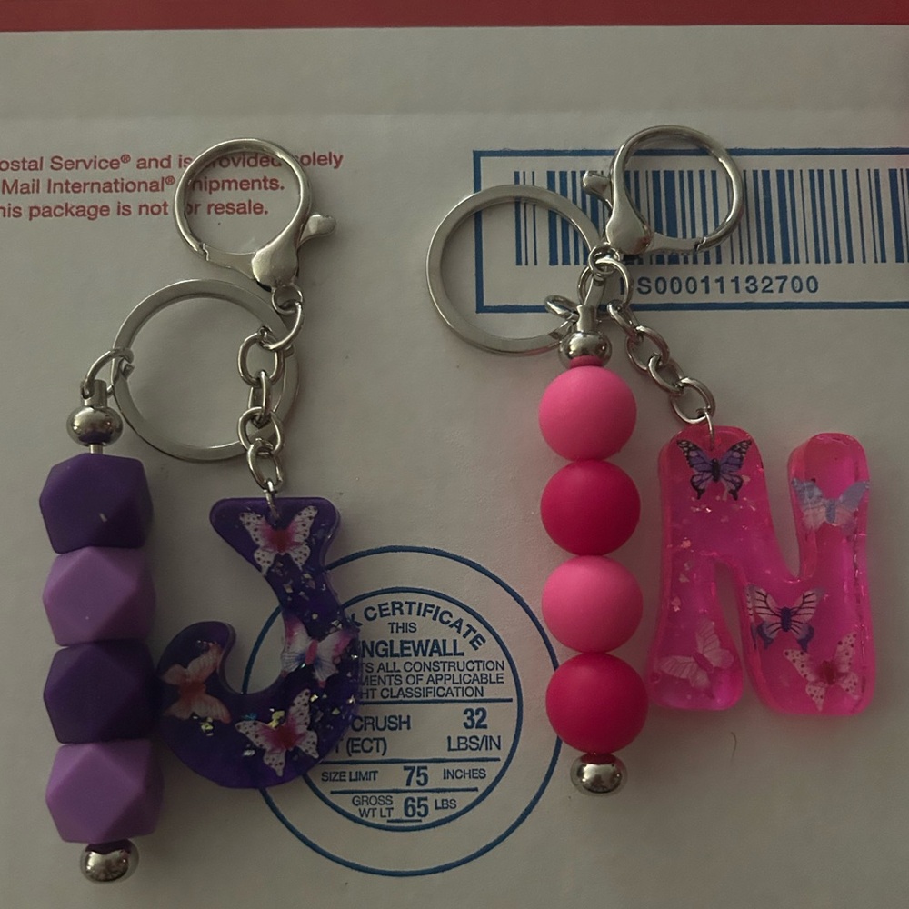 Alphabet Keychains - Picture 5 of 5